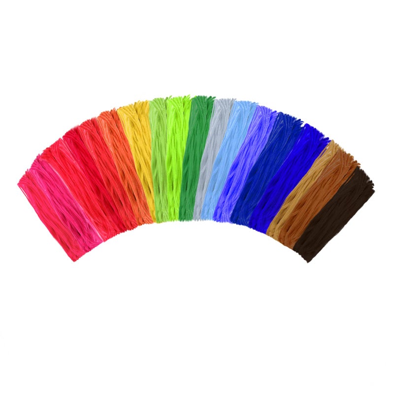 FRICHOM Craft Pipe Cleaners Proffessional 1000 Pcs 25 Colors  Pipe Cleaners Craft Supplies and Chenille Stems or Pipecleaners  Pipe Cleaners Bulk  for Crafts  Gift Wrapping and Party Decorations. - Image 1